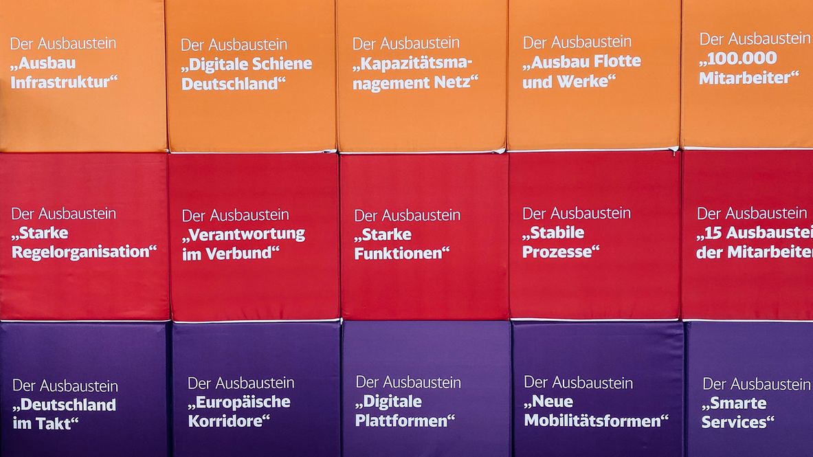 Ausbausteine Starke Schiene